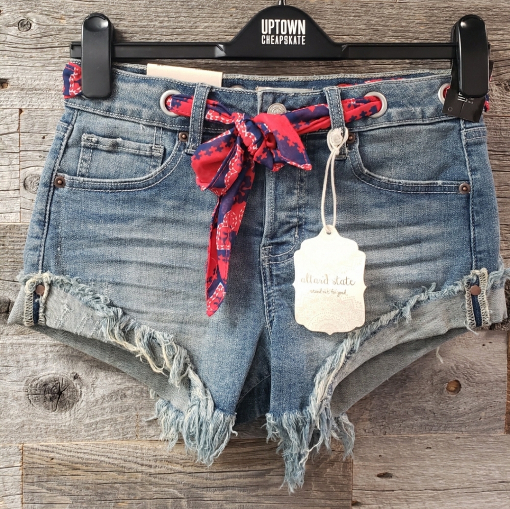 NWT Altar'd State denim shorts